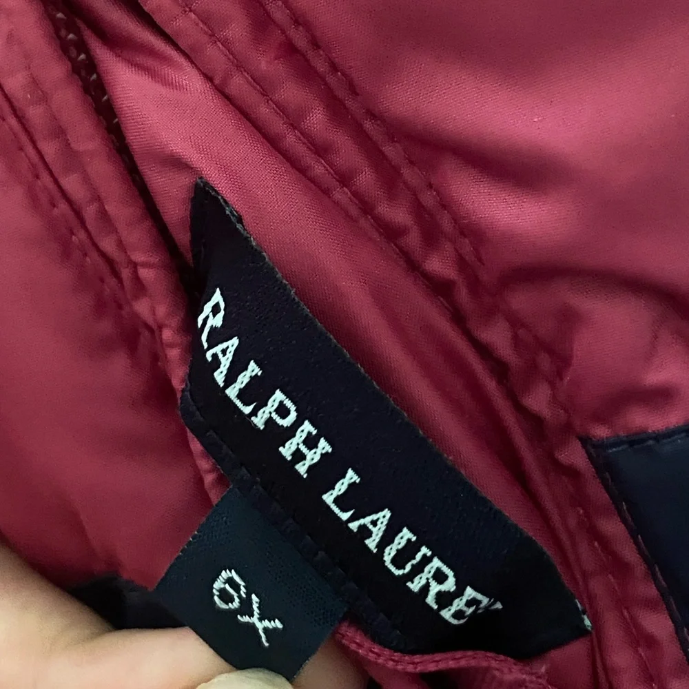 Ralph Lauren Kids Reversible Pink and Navy Vest